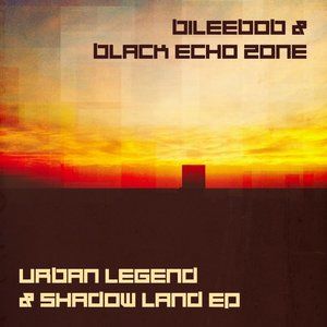 Bileebob & Black Echo Zone Urban Legend & Shadow Land 7 Song CD Detroit Techno